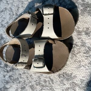 Salt water sandals size 4